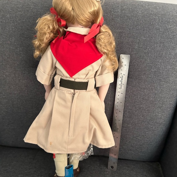 Marian Yu Design Brownie Girl Scout porcelain doll, OBO - Picture 2 of 11